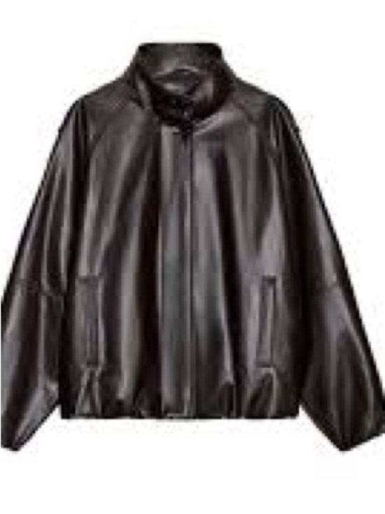Zara Jackets & Blazers - Zara Faux Leather Bomber Jacket Size M